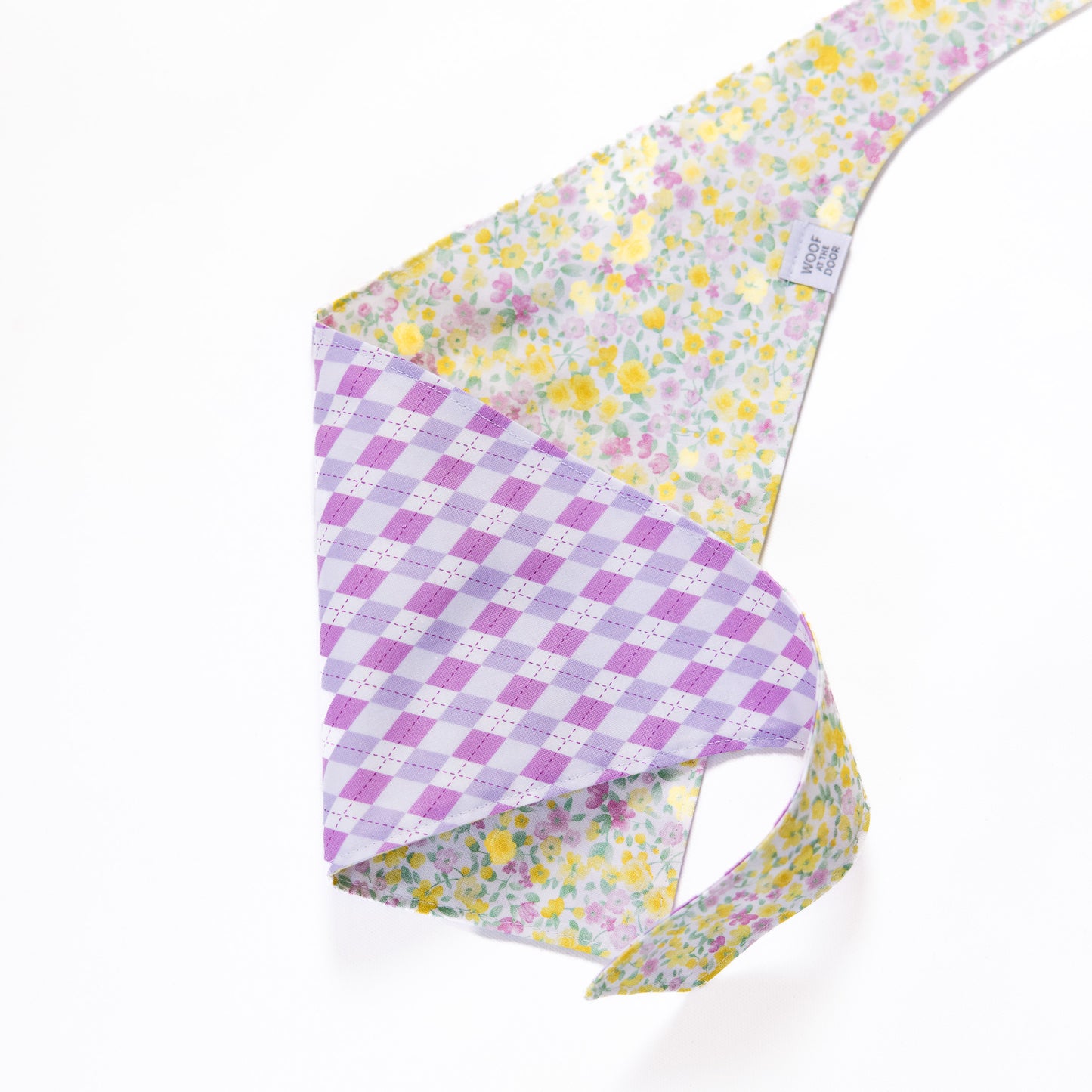 Cottage Charm reversible Bandana