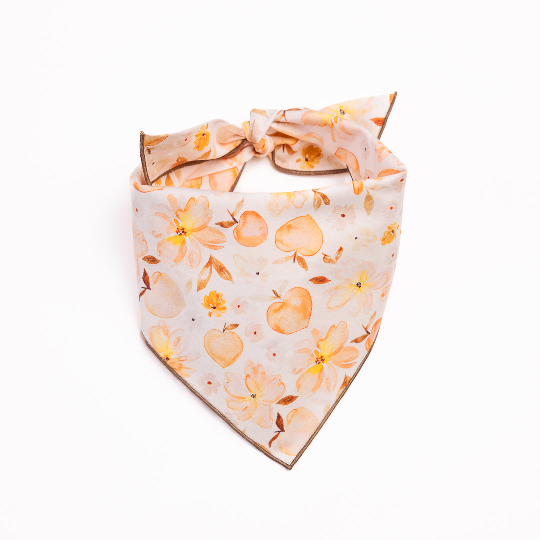 Perfectly Peachy Watercolour Bandana