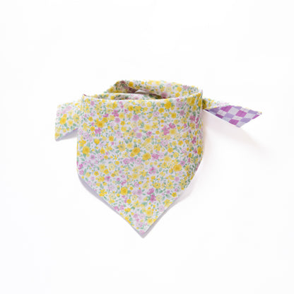 Cottage Charm reversible Bandana