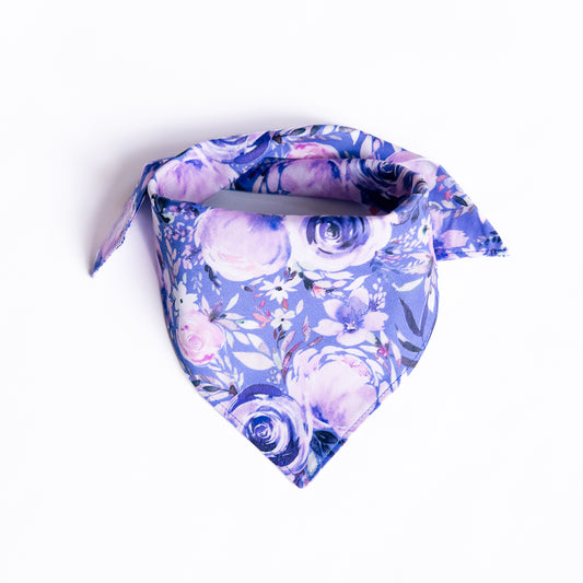 Pastel Peonies Roses Bandana