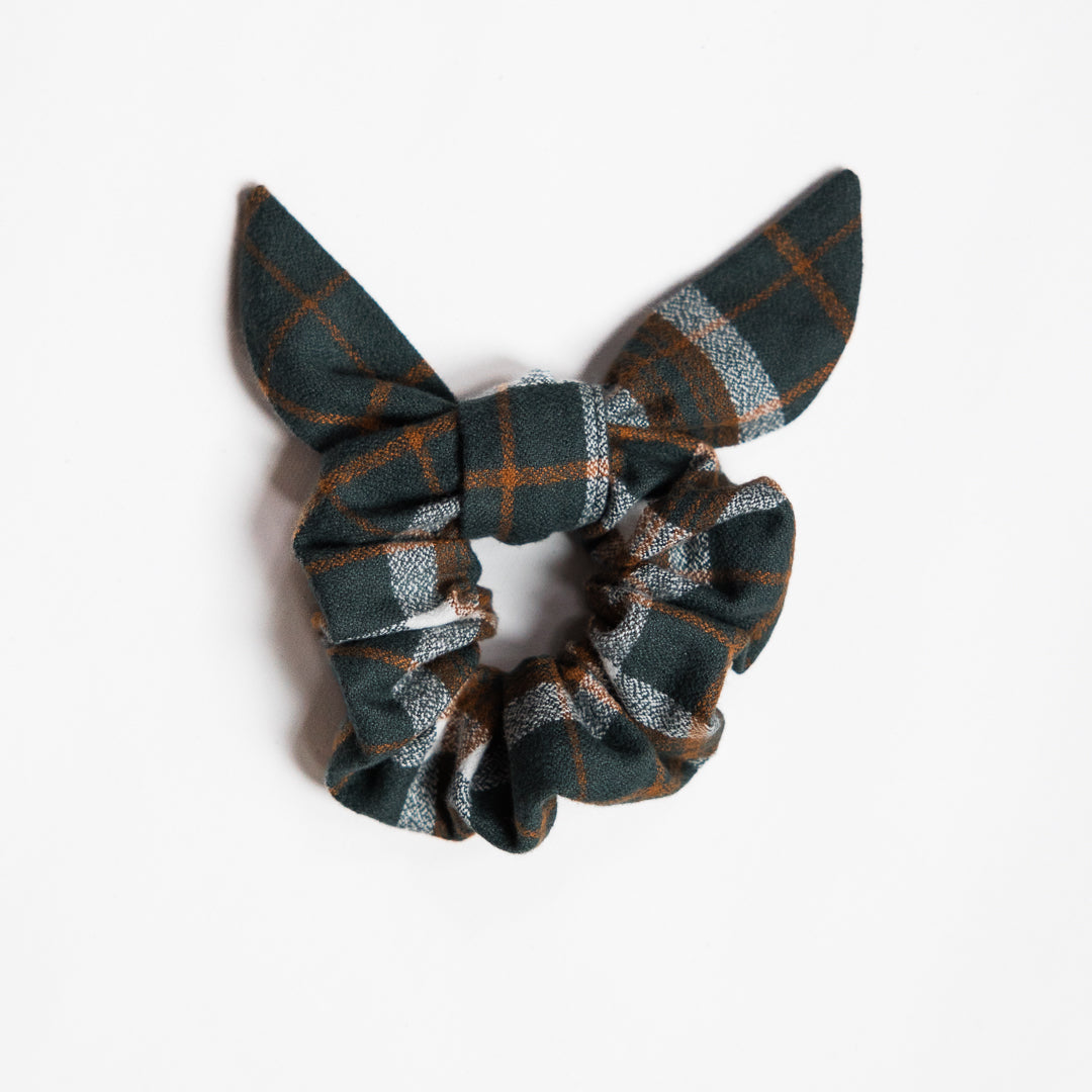 Oregano Flannel Scrunchie