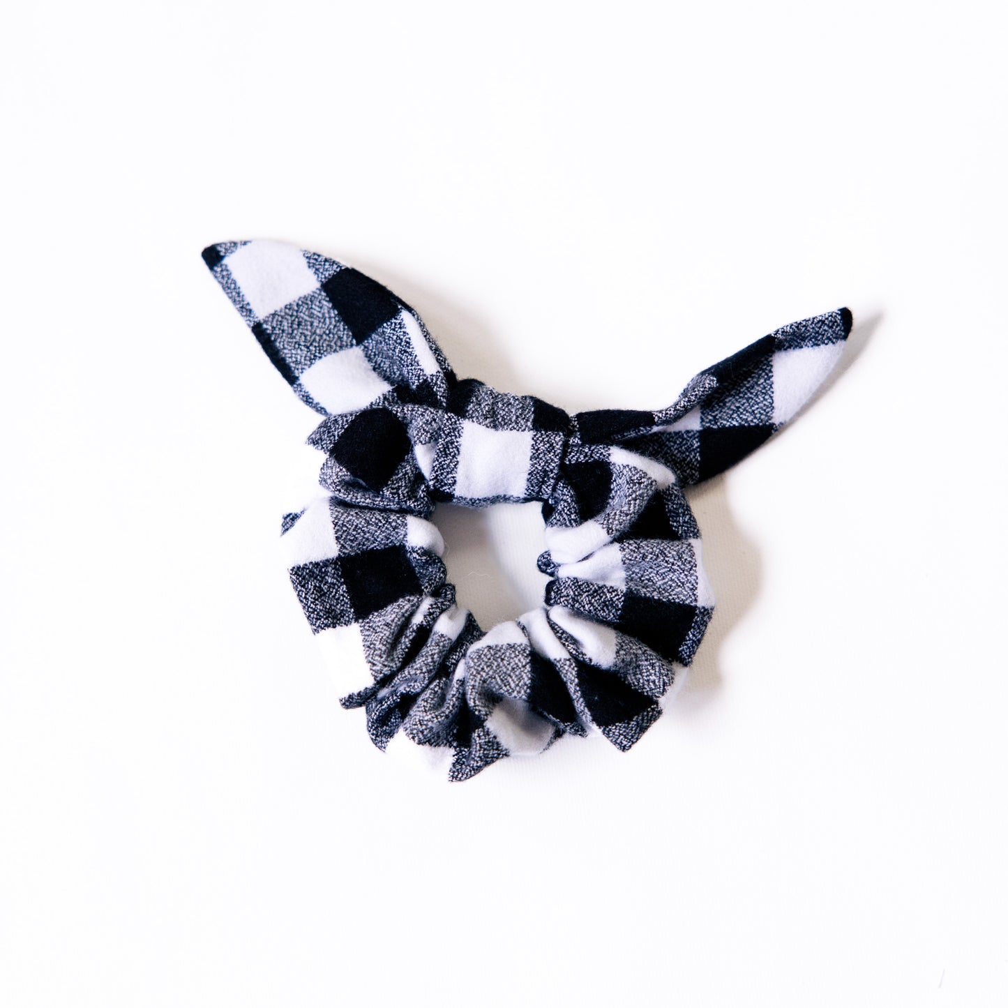 Buffalo Plaid Flannel Scrunchie