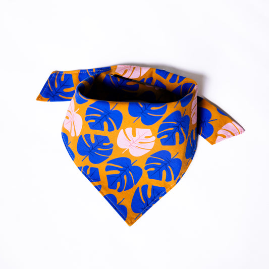 Autumn Monstera Bandana