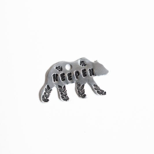 Plant life bear Metal Tag