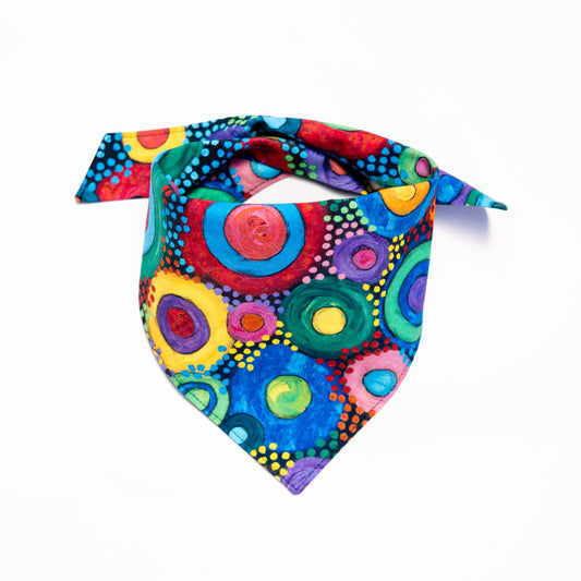 Fun Summer oil pastels Bandana