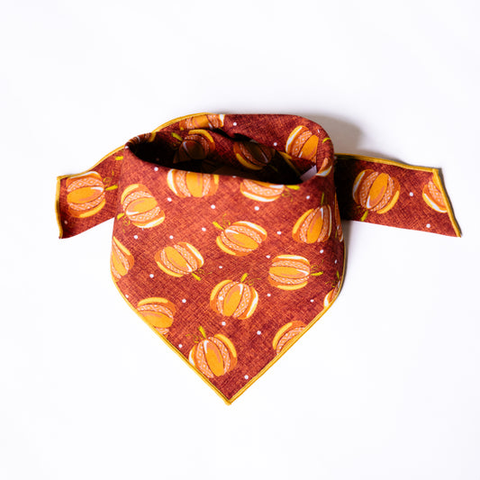 Hello Autumn Pumpkins Bandana