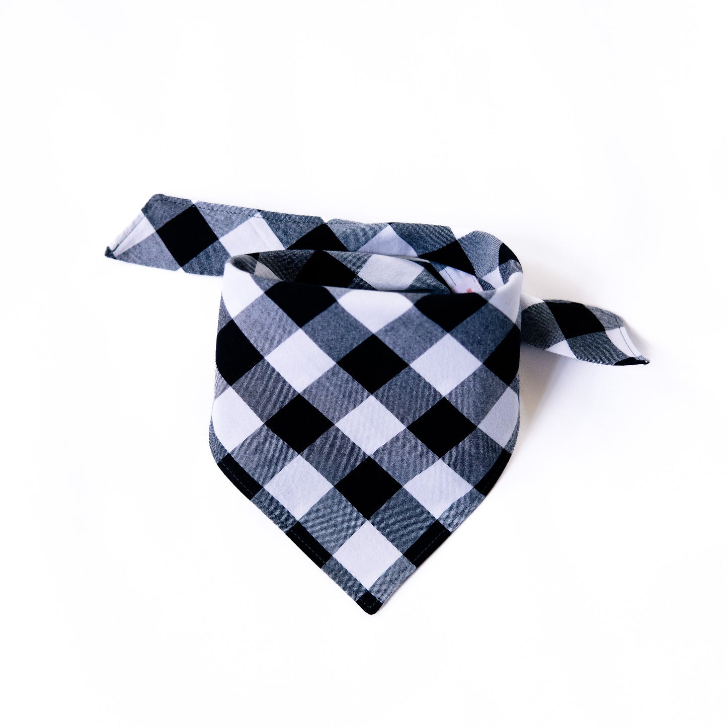 Buffalo Check B+W Bandana