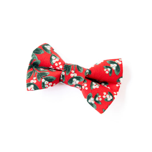 Poinsettia a Holiday Classic Bow tie