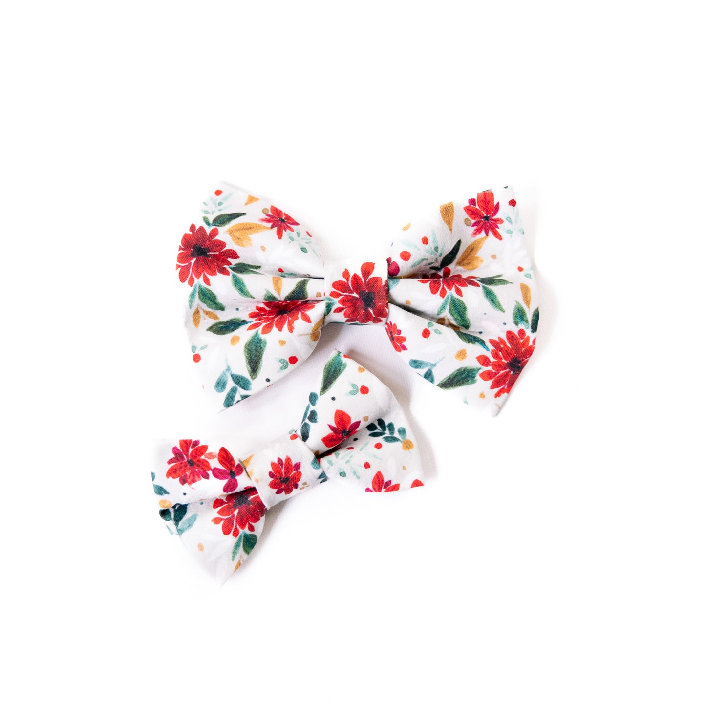 Christmas Flower Bow tie