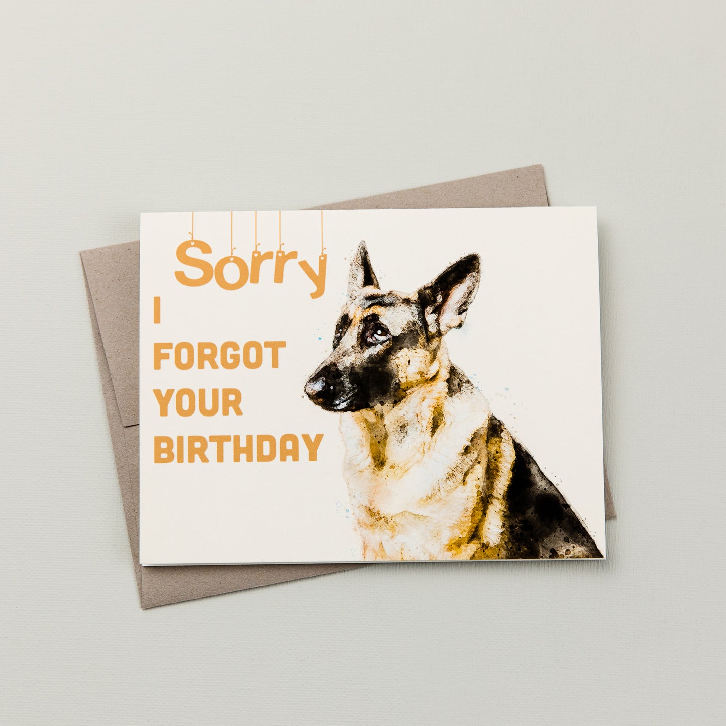 Sorry I forgot your birthday Card