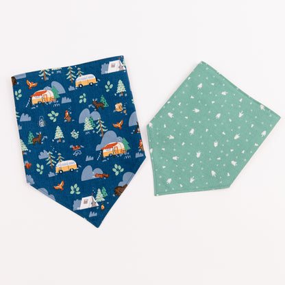 Happy Camper Reversible Bandana