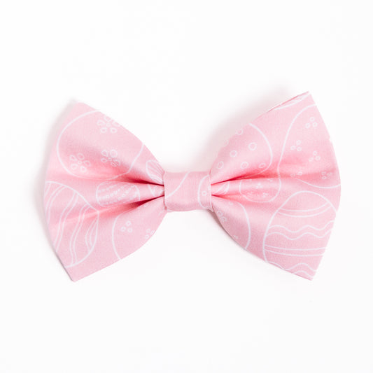 Easter Doodles Bow tie (Pastel Pink)