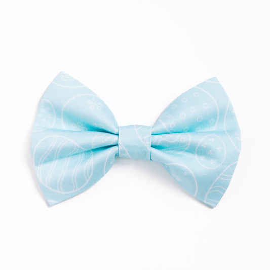 Easter Doodles Bow tie (Pastel Blue)